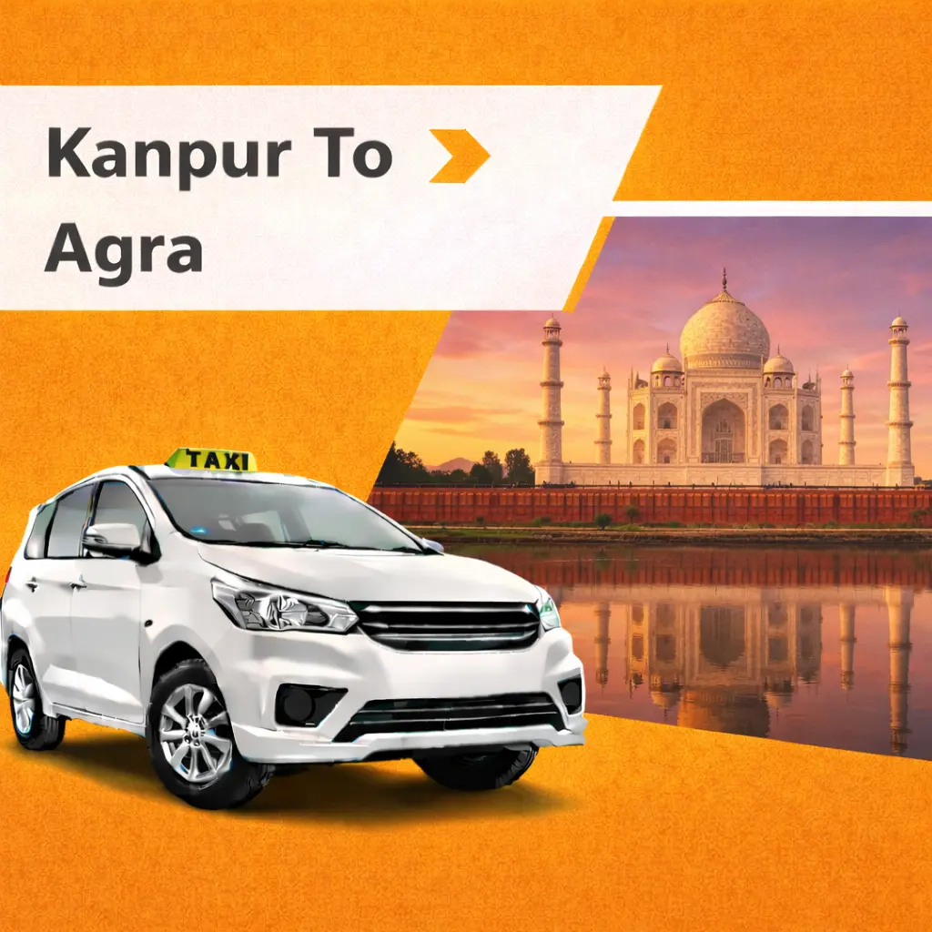 Kanpur to Agra Taxi
