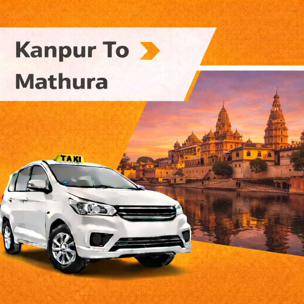 Kanpur to Mathura Taxi